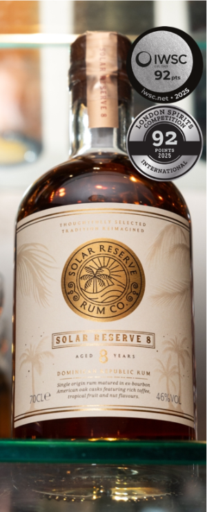 Solar Reserve 8 - Single Origin 8 Year Old Dominican Republic Rum