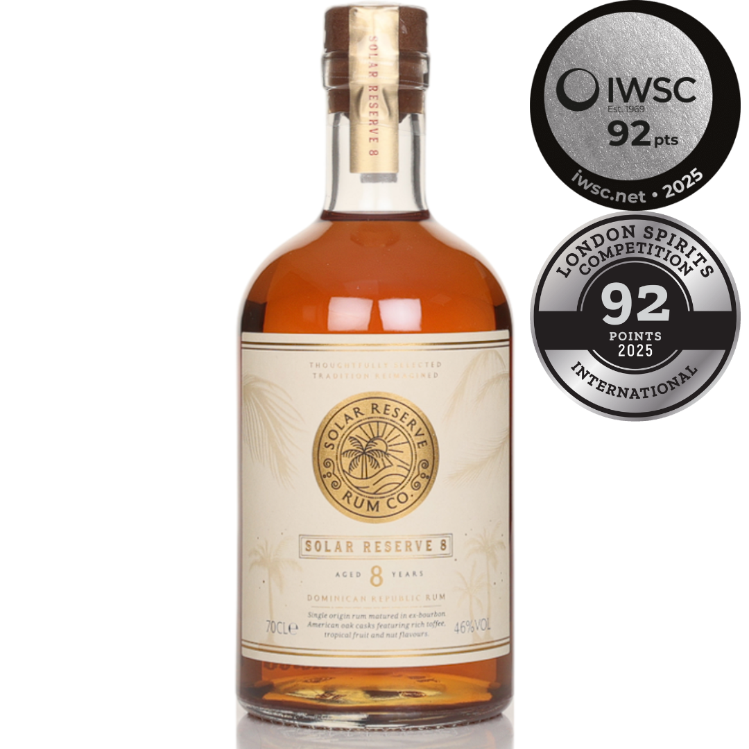 Solar Reserve 8 Year Old Single Origin Dominican Republic Rum